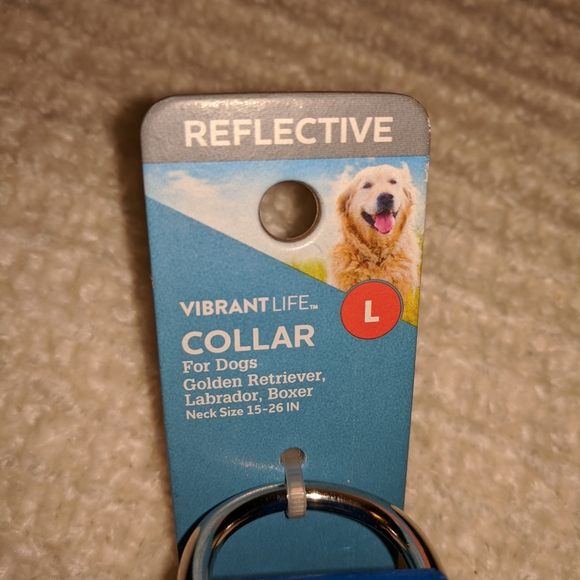 NWT! Large Reflective Dog Collar (15"-26" Neck) - Picture 7 of 7